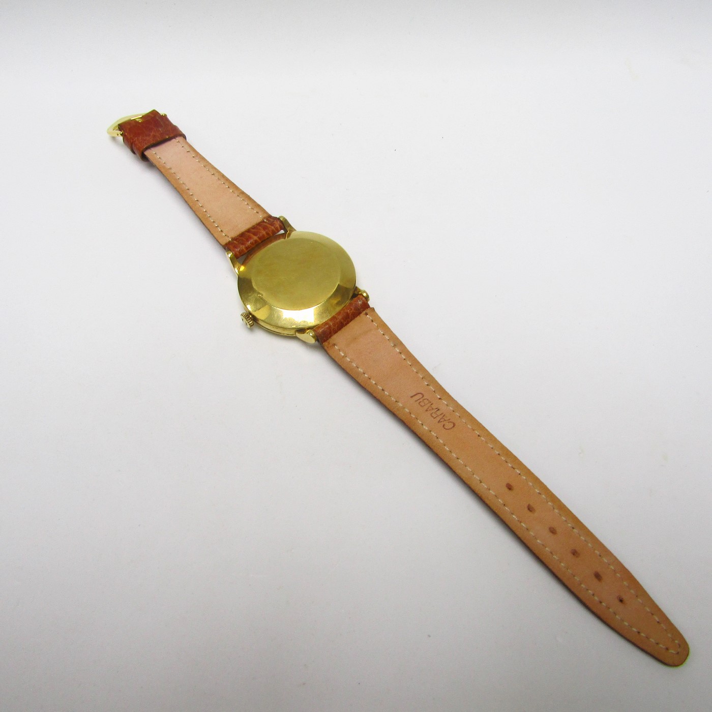 OMEGA AUTOMATIC. Reloj AUTOMÁTICO de pulsera para caballero.Oro 18k. Suiza, 1950. OMEGA AUTOMATIC. Reloj AUTOMÁTICO de pulsera para caballero.Oro 18k. Suiza, 1950.