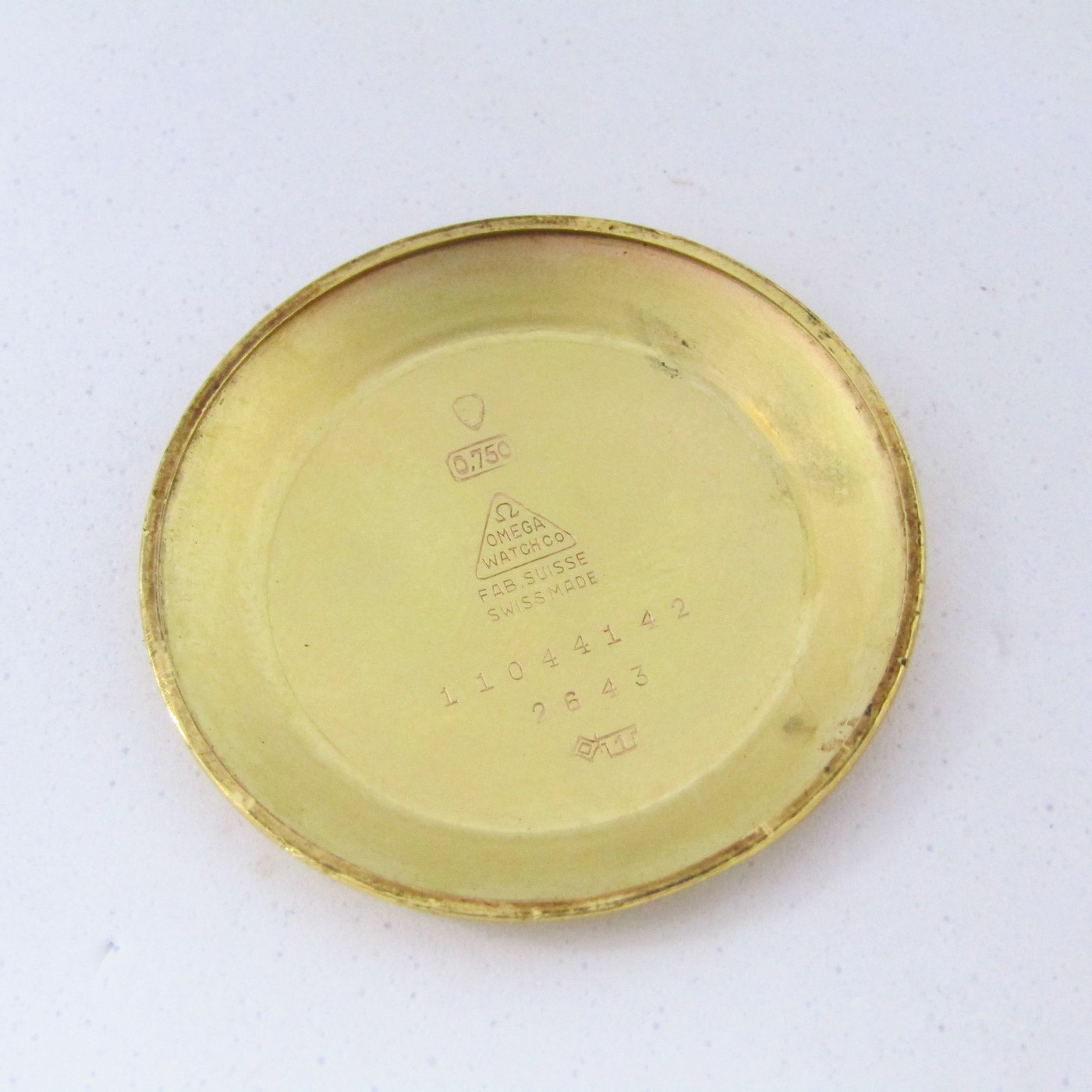 OMEGA AUTOMATIC. Reloj AUTOMÁTICO de pulsera para caballero.Oro 18k. Suiza, 1950. OMEGA AUTOMATIC. Reloj AUTOMÁTICO de pulsera para caballero.Oro 18k. Suiza, 1950.