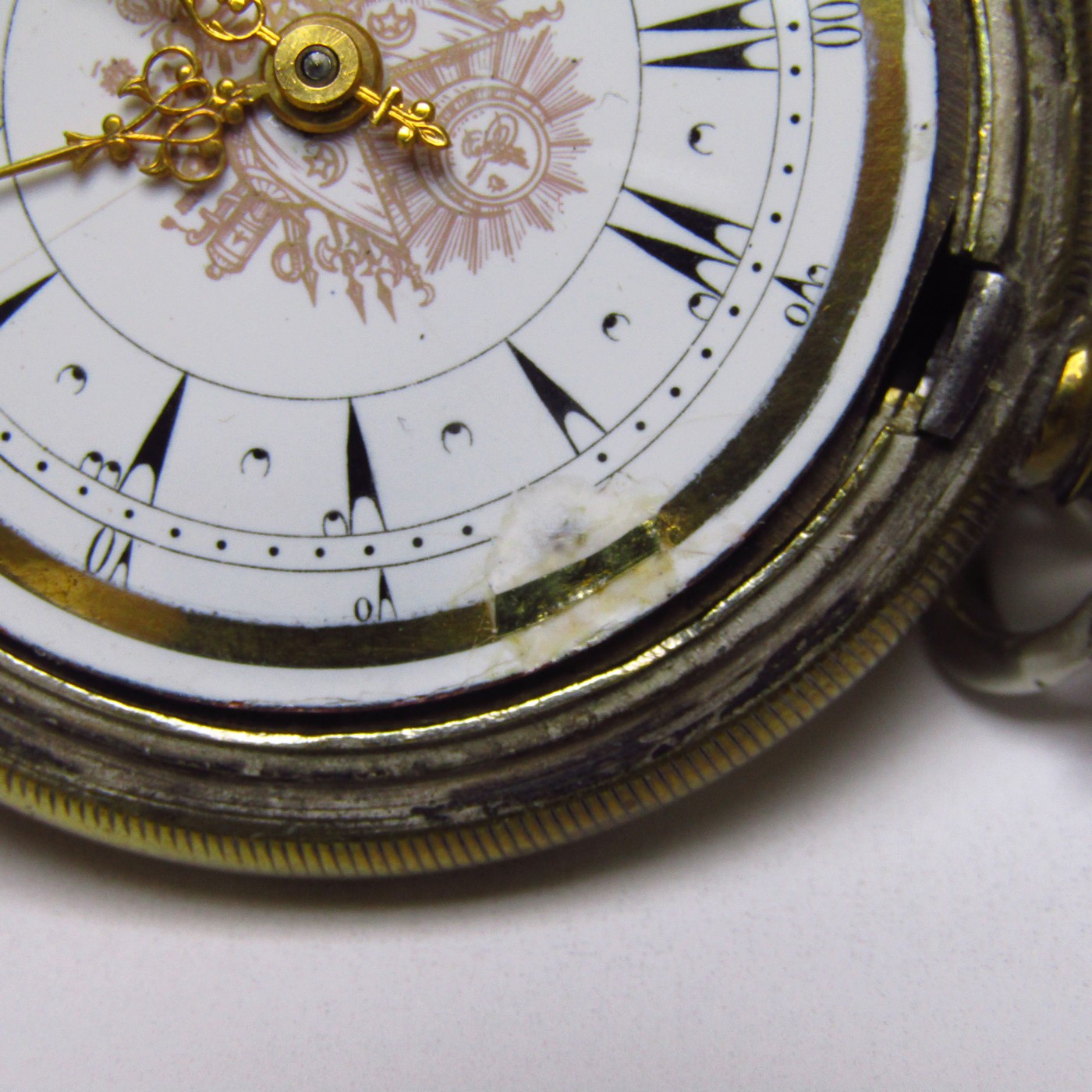 Reloj Suizo de Bolsillo, saboneta, para mercado turco, Suiza, ca. 1890 Reloj Suizo de Bolsillo, saboneta, para mercado turco, Suiza, ca. 1890